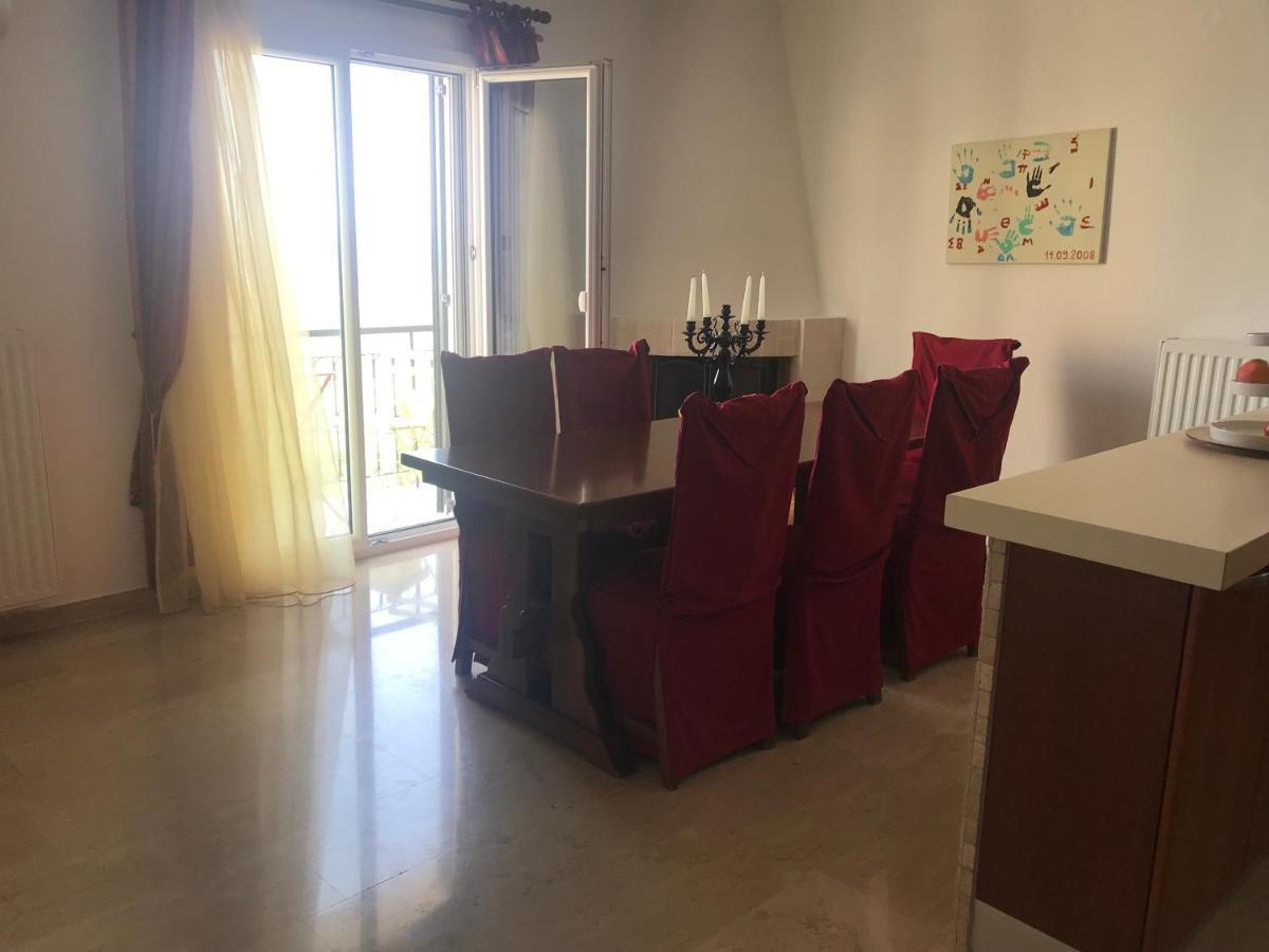 Schoenes Familienappartement In Pelekas, Corfu Mit Meerblick Ngoại thất bức ảnh
