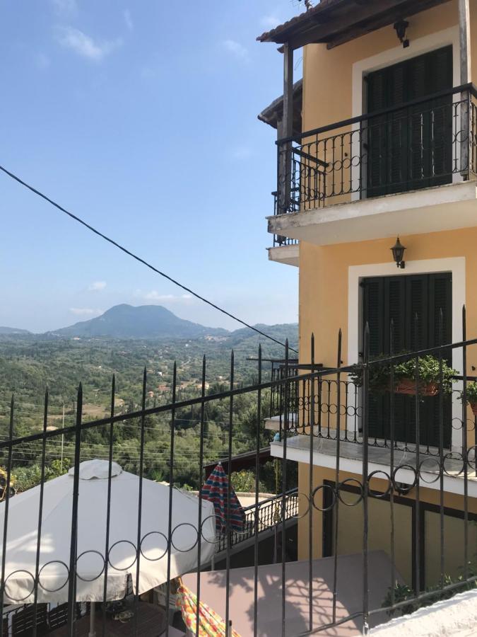 Schoenes Familienappartement In Pelekas, Corfu Mit Meerblick Ngoại thất bức ảnh