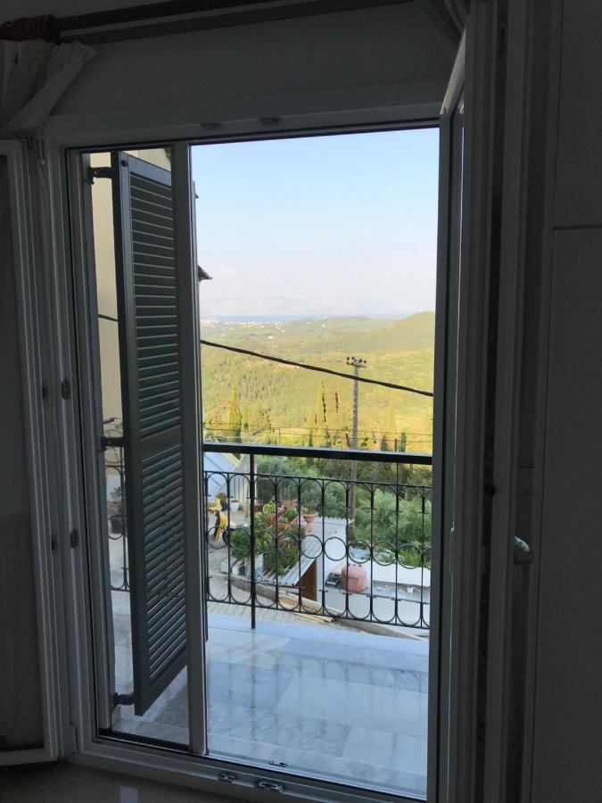 Schoenes Familienappartement In Pelekas, Corfu Mit Meerblick Ngoại thất bức ảnh